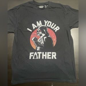 Star Wars "I Am Your Father" 100% Cotton T. *Great Condition*. Size M
